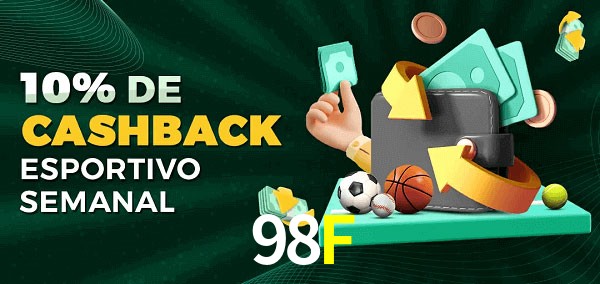 10% de bônus de cashback na 98F